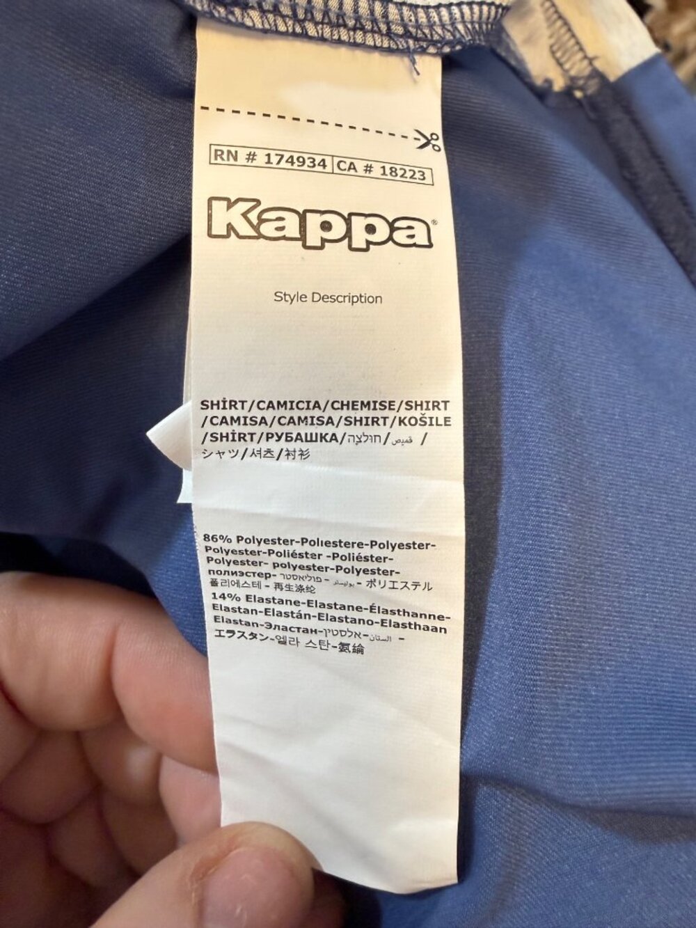 USA Ski Team Official Kappa Gara Long Sleeve Base Layer Performance Athletic Top - Picture 6 of 10